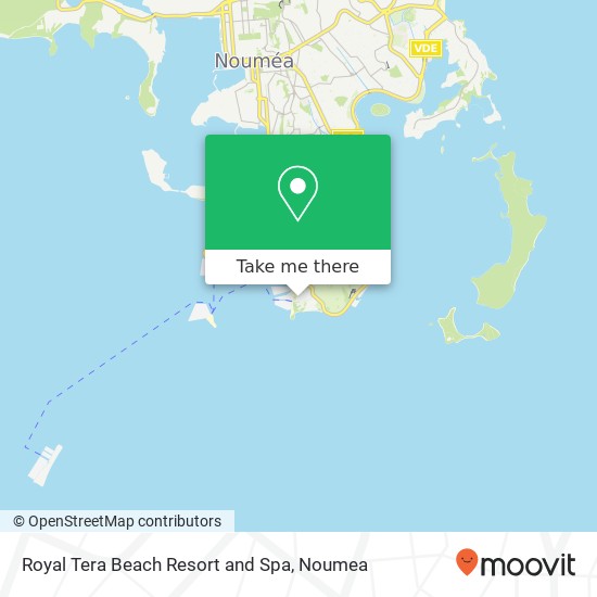 Royal Tera Beach Resort and Spa map
