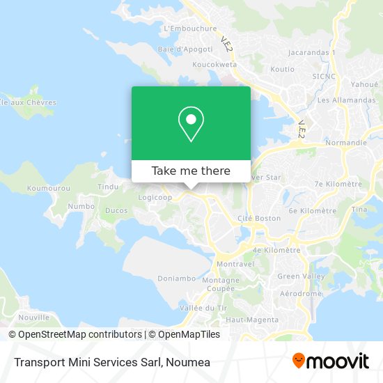 Transport Mini Services Sarl map