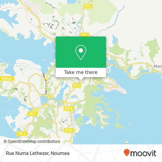 Rue Numa Lethezer map