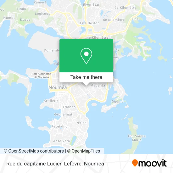 Rue du capitaine Lucien Lefevre map