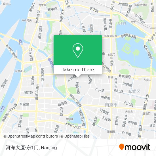 河海大厦-东1门 map