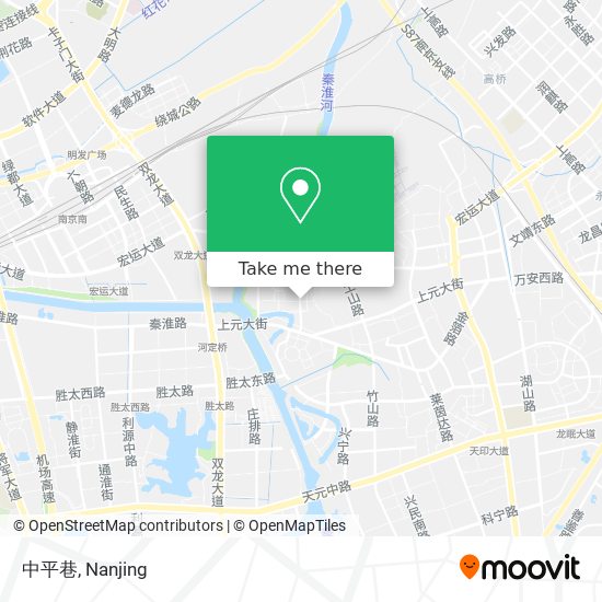 中平巷 map