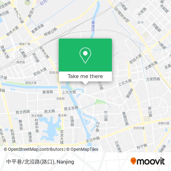中平巷/北沿路(路口) map