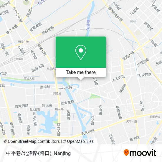 中平巷/北沿路(路口) map