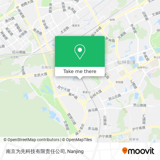 南京为先科技有限责任公司 map