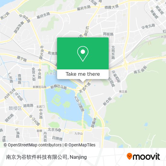 南京为谷软件科技有限公司 map