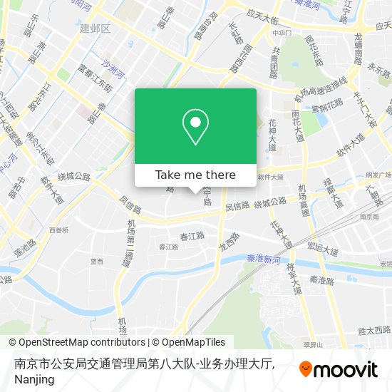 南京市公安局交通管理局第八大队-业务办理大厅 map