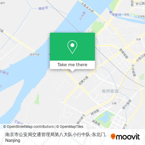 南京市公安局交通管理局第八大队小行中队-东北门 map