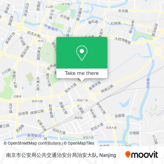 南京市公安局公共交通治安分局治安大队 map