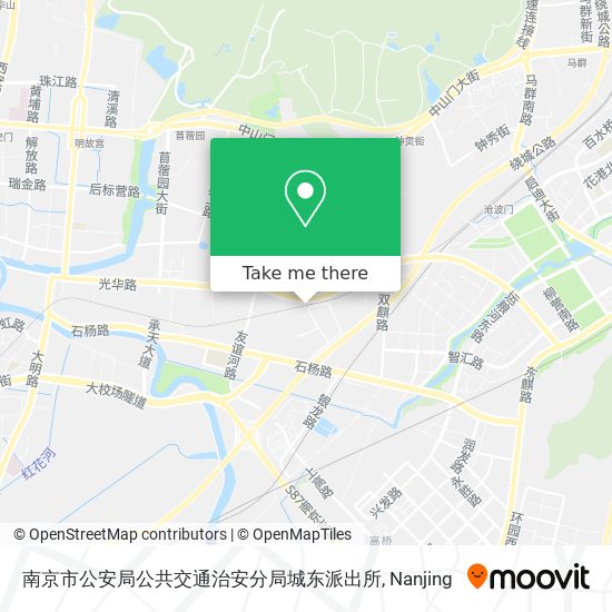 南京市公安局公共交通治安分局城东派出所 map