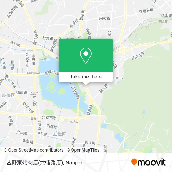 丛野家烤肉店(龙蟠路店) map
