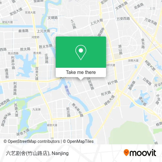 六艺剧舍(竹山路店) map