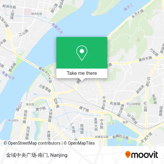金域中央广场-南门 map