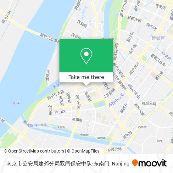 南京市公安局建邺分局双闸保安中队-东南门 map