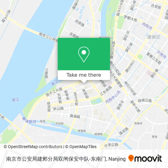 南京市公安局建邺分局双闸保安中队-东南门 map