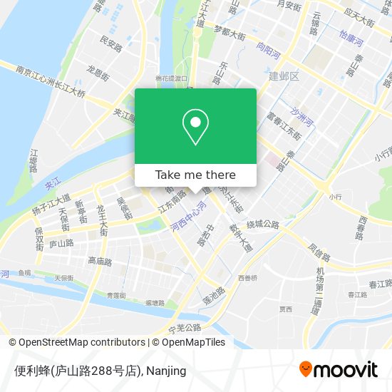便利蜂(庐山路288号店) map