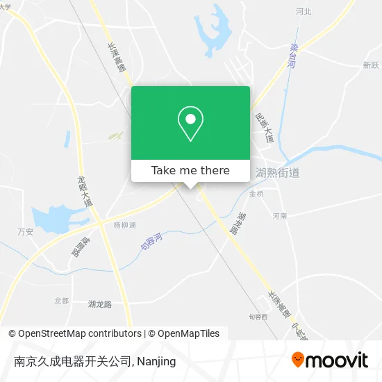 南京久成电器开关公司 map