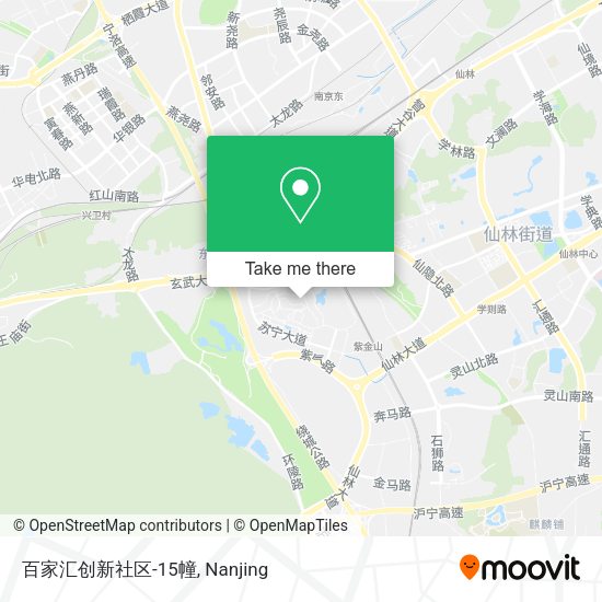 百家汇创新社区-15幢 map