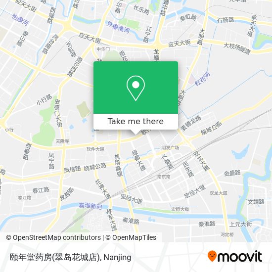 颐年堂药房(翠岛花城店) map