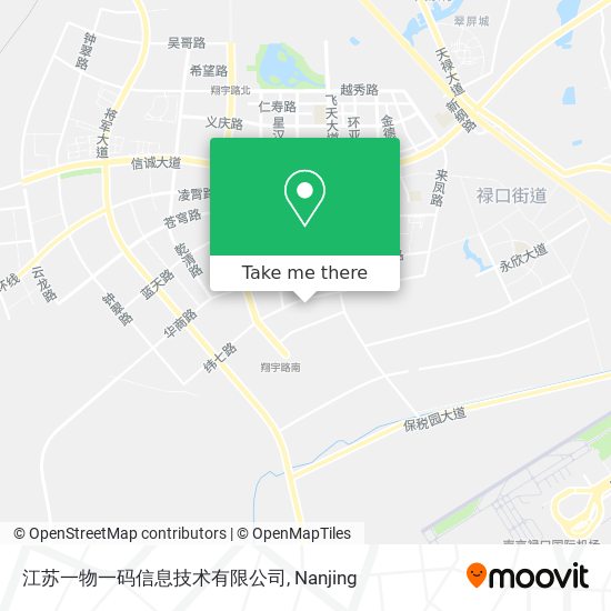江苏一物一码信息技术有限公司 map
