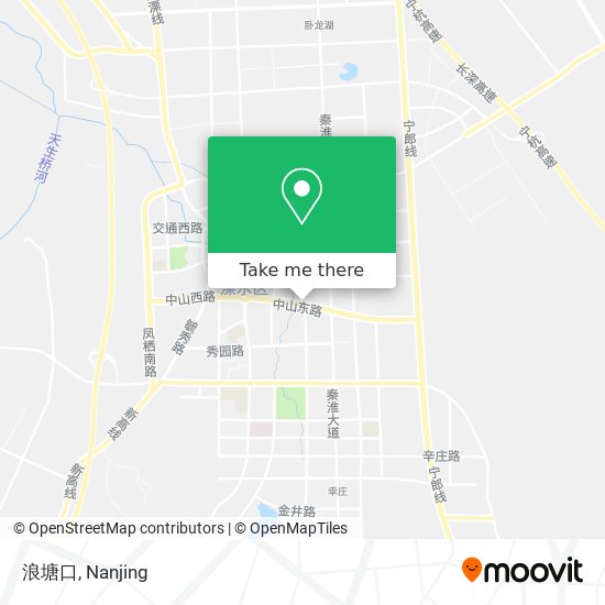 浪塘口 map