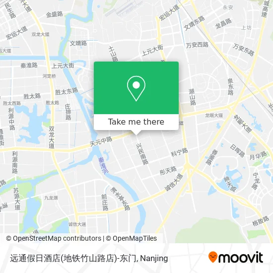 远通假日酒店(地铁竹山路店)-东门 map