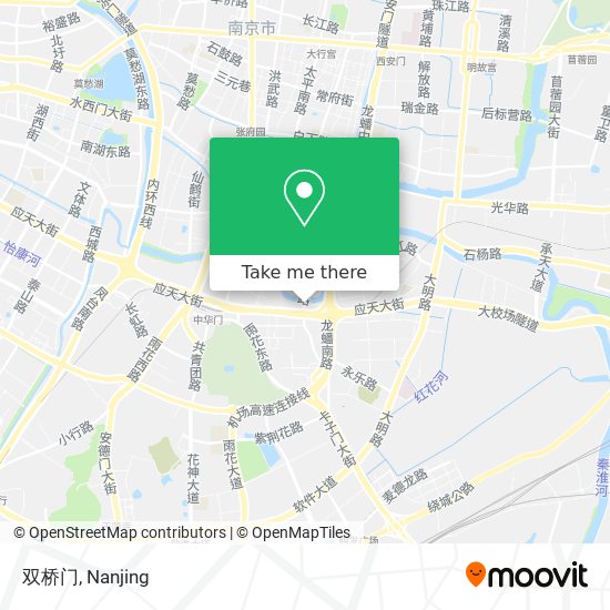 双桥门 map