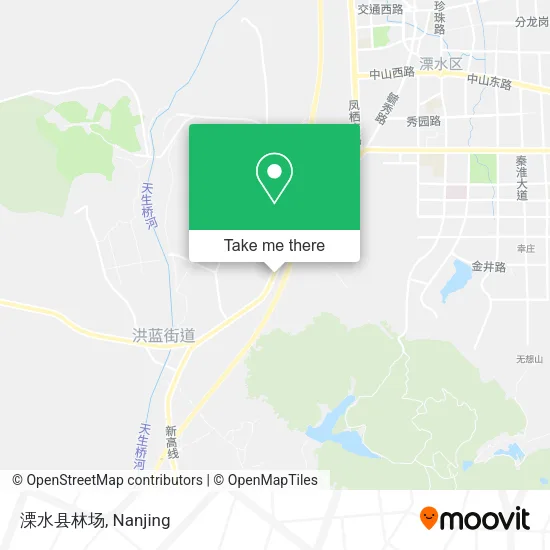 溧水县林场 map