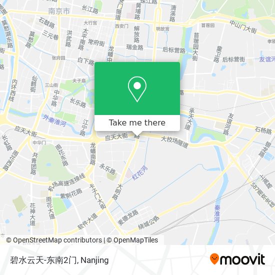 碧水云天-东南2门 map