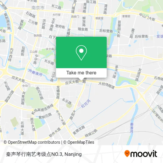 秦声琴行南艺考级点NO.3 map