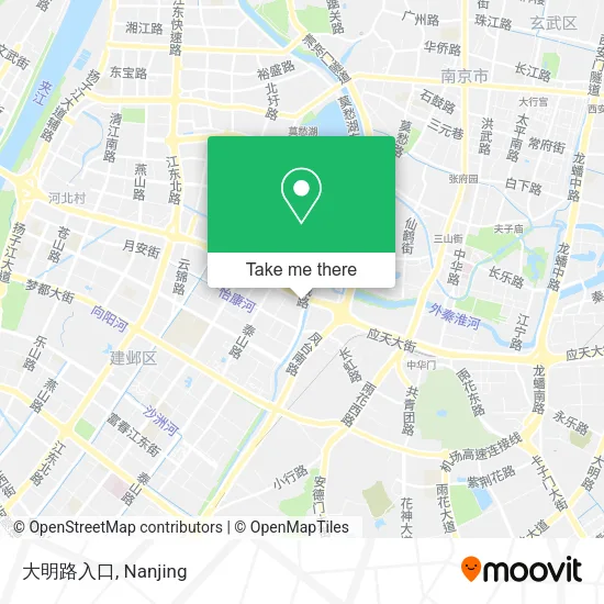 大明路入口 map