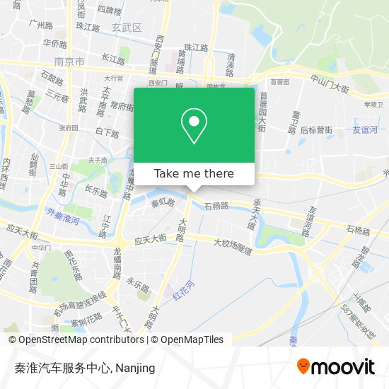 秦淮汽车服务中心 map