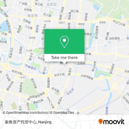 秦教资产托管中心 map