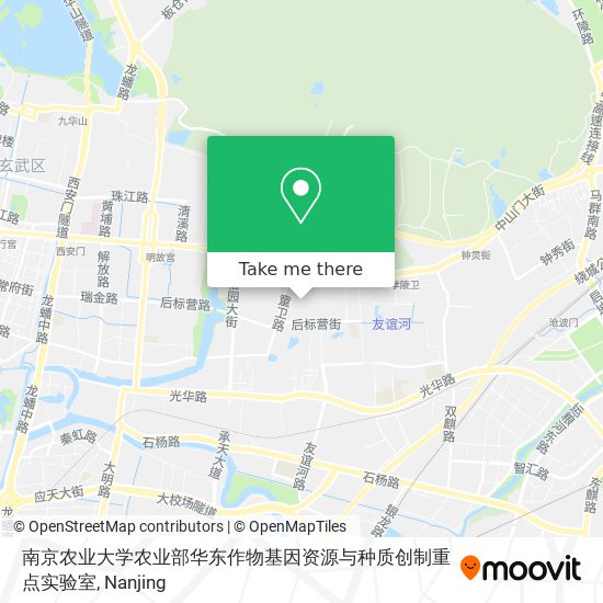 南京农业大学农业部华东作物基因资源与种质创制重点实验室 map