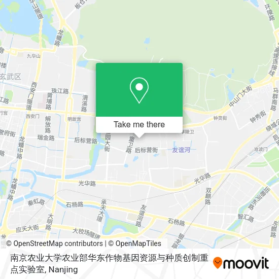 南京农业大学农业部华东作物基因资源与种质创制重点实验室 map