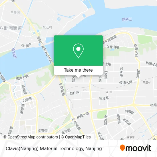 Clavis(Nanjing) Material Technology map