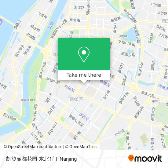 凯旋丽都花园-东北1门 map