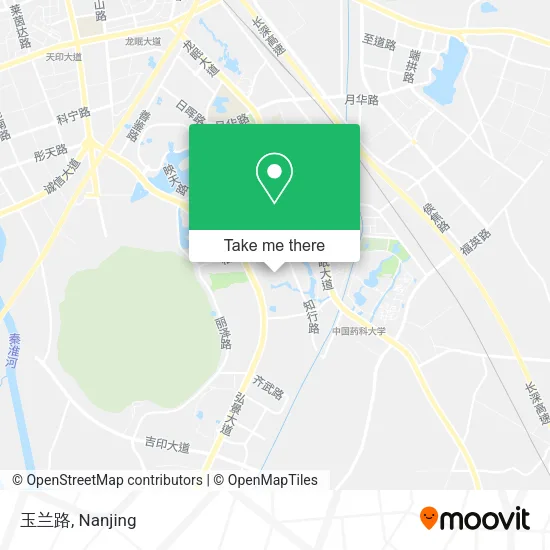 玉兰路 map