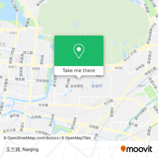 玉兰路 map