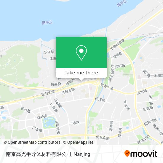 南京高光半导体材料有限公司 map