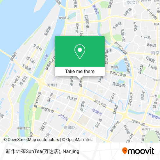 新作の茶SunTea(万达店) map