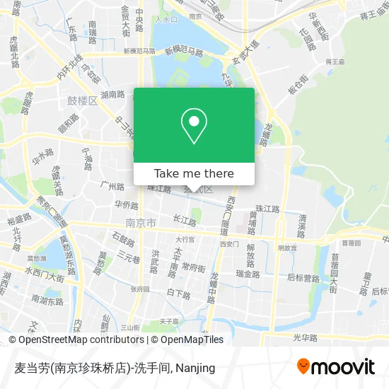麦当劳(南京珍珠桥店)-洗手间 map