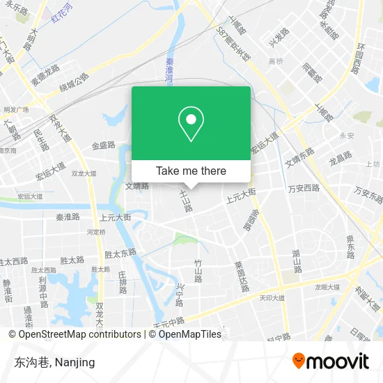 东沟巷 map