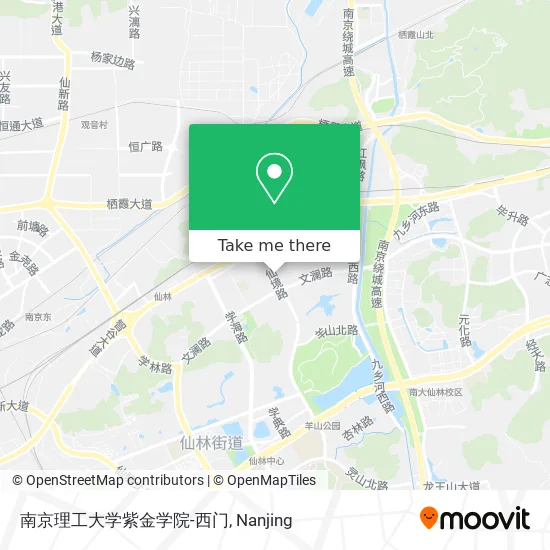 南京理工大学紫金学院-西门 map