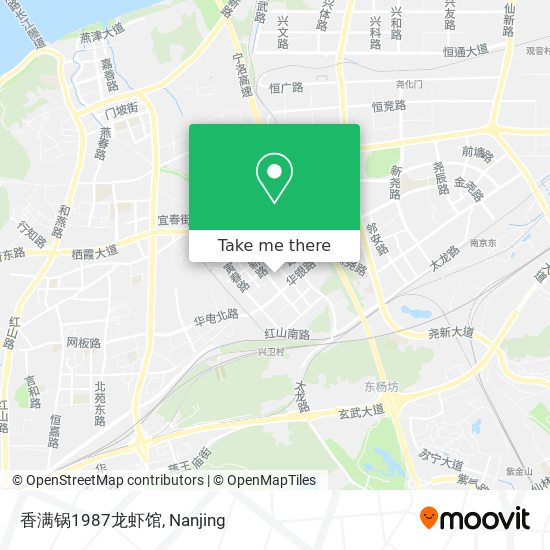 香满锅1987龙虾馆 map