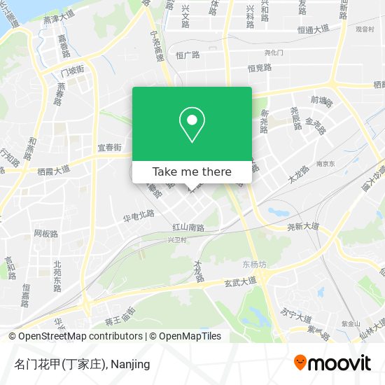 名门花甲(丁家庄) map