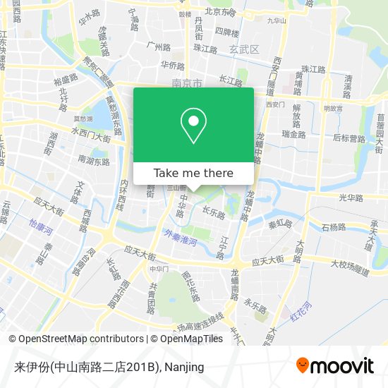 来伊份(中山南路二店201B) map
