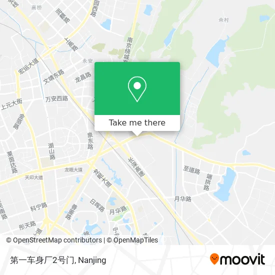 第一车身厂2号门 map