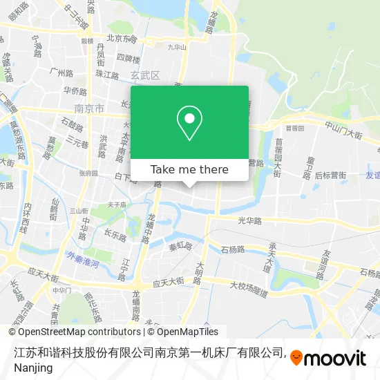 江苏和谐科技股份有限公司南京第一机床厂有限公司 map
