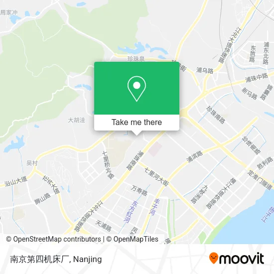 南京第四机床厂 map